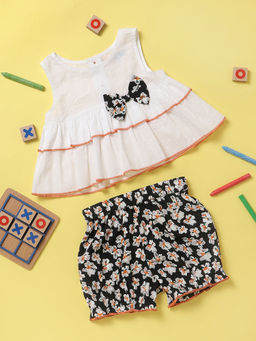 Nautinati - Infants Girls Top with Shorts (Set of 2)