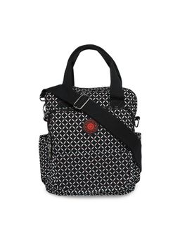 Baomi - CRINKLE Range Black & Grey Color Soft Case Nylon Shoulder Bag