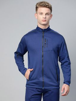 Alcis - Men Blue Solid Sports Jacket