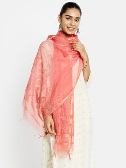 Fabindia - Cotton Silk Embroidered Stole