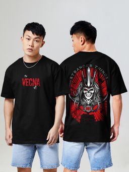 The Souled Store - Stranger Things: Vecna Rising Oversized T-shirts For Men