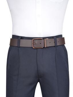 United Colors of Benetton - Men Tilburg Reversible Belt - Brown & Navy Blue