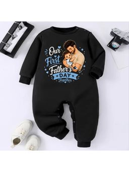 KNITROOT - Father's Day Theme Our First Father's Day Together Romper