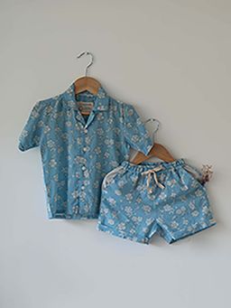 Love the world today - Boogie In Powder Blue Co-Ord Set