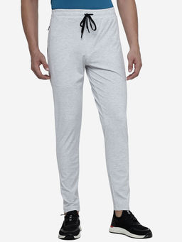 JadeBlue - Men Melange Solid Slim Fit Track Pant
