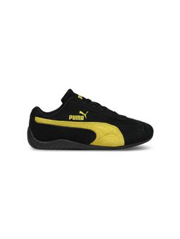 Puma - Unisex Speedcat OG Youth Suede Sneakers - Black