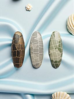 Accessher - Multi-Color Stylish Brooch (Pack of 3)