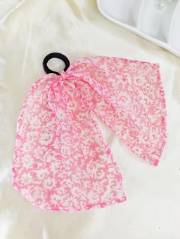 Soho Boho Studio - Pink Bubble-Gum Candy Scrunchie