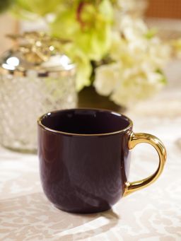 Pure Home + Living - Dark Purple Senorita Coffee Mugs