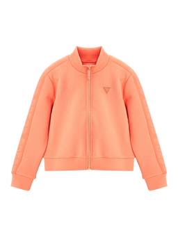 Guess - Girls Orange Solid Sweatshirt