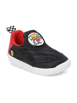 Puma - Ferrari Bao Kart Infant Kids Black Casual Shoes