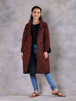 Rustorange - Boronia Black Quilted Jacket