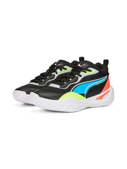 Puma - Playmaker Pro Jr Kids Black Basketball Shoes