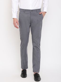 Cantabil - Mens Dark Grey Trouser