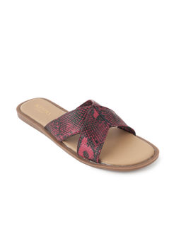 SCENTRA - Asher Comfort Flat - Maroon