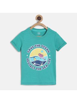 MINI KLUB - Kids Boys Teal T-shirt