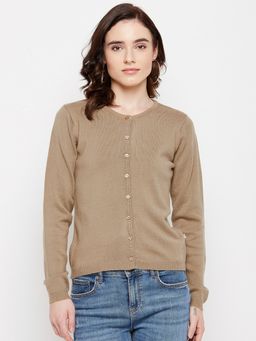 Madame - Women Camel Cardigans