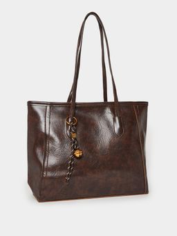 Styli - Women Brown Solid Handbag