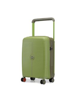 Nasher Miles - Unisex Green Dubai Hard-Sided Polypropylene Trolley Bag