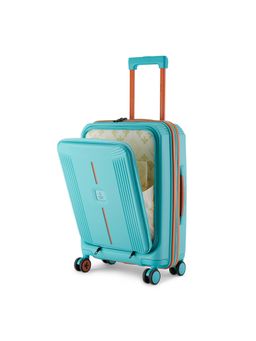 Nasher Miles - Unisex Teal Alexandria Hard-Sided Polypropylene Trolley Bag