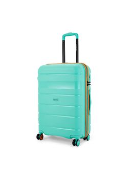 Nasher Miles - Unisex Teal Jupiter Hard-Sided Polypropylene Trolley Bag (M)