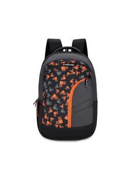 Nasher Miles - Unisex Black Tetris Polyester Laptop Backpack
