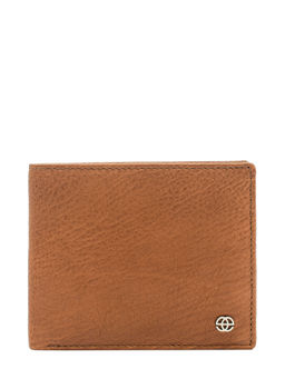 Eske - Rue Leather Men's Two Fold Wallet British tan Sitarne