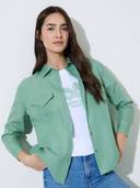 Green color option, Currently selected