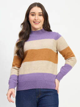 Madame - Striped Multicolor Sweater