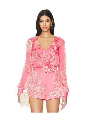 Hemant & Nandita Reha Shirt with Cami
