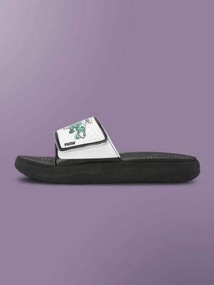 Buy Puma Softride Slide Super Black Sliders (UK 3)