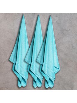 Himeya - Aqua Zero Twist Bath Towel (Pack of 3) (L)