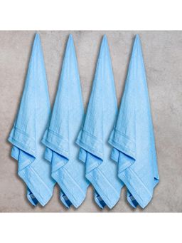 Himeya - Blue Zero Twist Bath Towel (Pack of 4) (L)