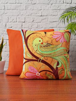 Happy Hues - Cc Tangerine Design Cushion Cover