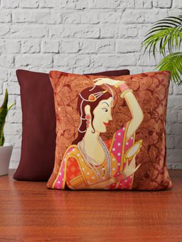 Happy Hues - Cc Tangerine Design Cushion Cover