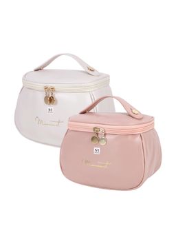 NFI Essentials - Cosmetic Travel Organizer Bag, Women's Portable Makeup Pouch (M)