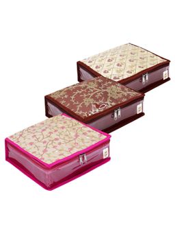 NFI Essentials - Jewellery Kit Organizer for Women Travel Cosmetic Makeup Pouches (M)