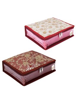 NFI Essentials - Jewellery Kit Organizer for Women Travel Cosmetic Makeup Pouches (M)