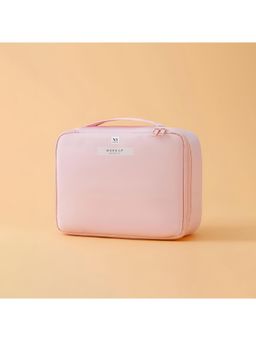 NFI Essentials - Cosmetic Makeup Pouch Travel Organizer Box for Women with Compartment (M)