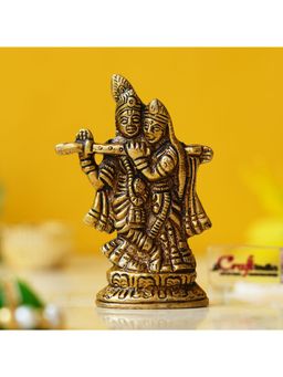 eCraftIndia - Radha Krishna Murti Idol - God Goddess Statue