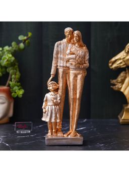 eCraftIndia - Beloved Family of Husband, Wife, Daughter, and Son Human Figurines