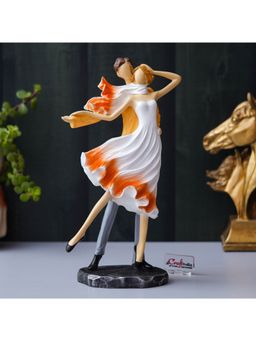 eCraftIndia - Multicolour Polyresin Lovely Couple Statue Showpiece