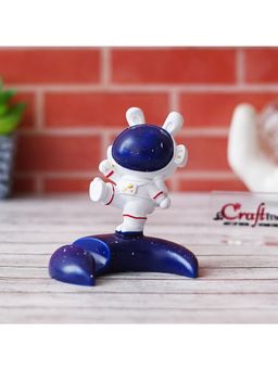 eCraftIndia - Astronaut Statue Spaceman Figurine Sky Rabbit Card & Mobile Holder
