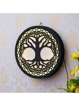 eCraftIndia - Tree Wooden Cutout LED Light Lamp Decorative Wall Hanging