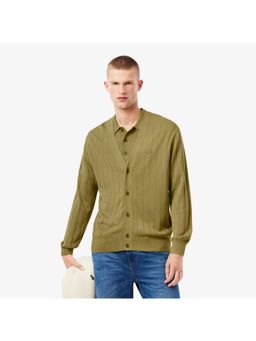 Lacoste - Fluid Rib Knit Cardigan