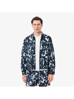 Lacoste - Print Motif Water-Repellent Windbreaker Jacket