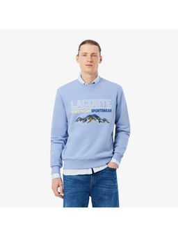 Lacoste - Embroidered Motif Fleece Sweatshirt