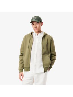 Lacoste - Classic Fit Zipped Fleece Hoodie