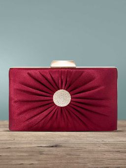 Peora - Clutch Purses For Women Wedding Handmade Evening Handbags Party Bridal Clutch (C17M)