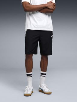 Puma - Black Solid Regular Casual Short